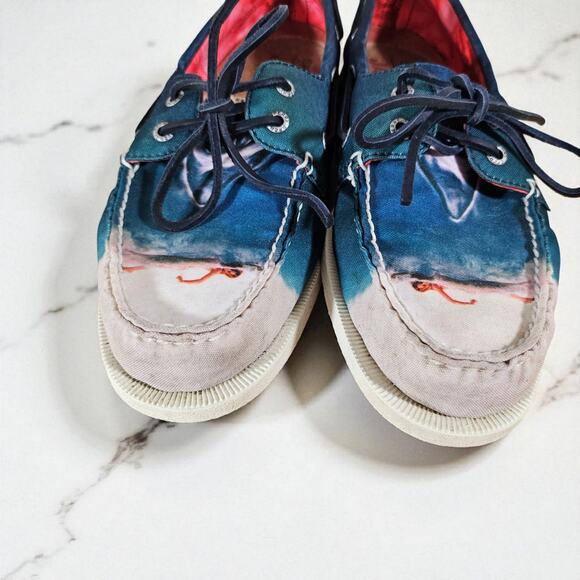 Sperry Men's Special Edition Jaws Boat Shoes - Picture 4 of 9